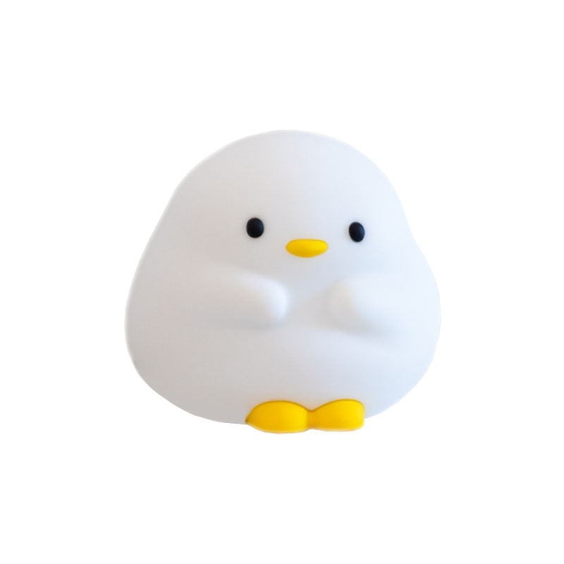 Cuddle-Ready Duck Lamp – Soft Glow, Touch to Light!